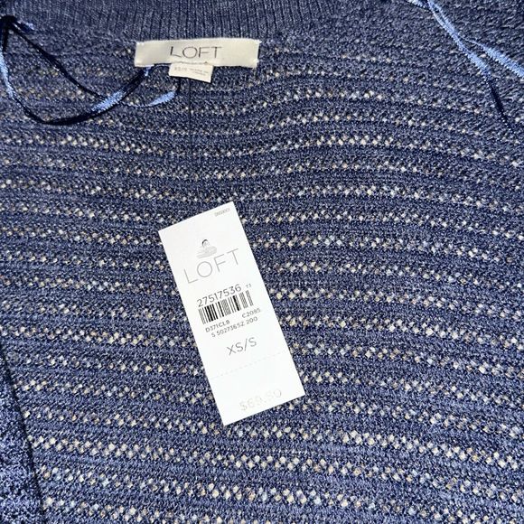 NWT, LOFT Open Cardigan XS/S - Picture 5 of 7